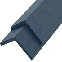 Home Deluxe Abschlussleiste FINEA - Farbe Anthrazit, 10 Stück - 110 x 4,5 cm I Abschlussprofil Abdeckleiste Abschlussschiene