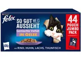 FELIX So gut wie es aussieht in Gelee Sortenmix Nassfutter