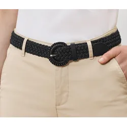 Tchibo - Geflochtener Gürtel in Bastoptik - Damen - Gr. 105 - schwarz