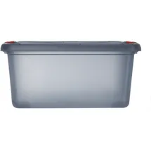 KIS Aufbewahrungsbox K Latch L' x H x T) 590 x 280 x 390 mm Rauchgrau, Transluzent