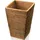 Decor Walther Aufbewahrungskorb Papierkorb eckig 37 x 22 x 20 cm dunkel