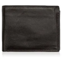 Josephine Osthoff Handtaschen-Manufaktur Josephine Osthoff Geldbörse Herren Portemonnaie schwarz/silber