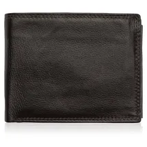Josephine Osthoff Handtaschen-Manufaktur Josephine Osthoff Geldbörse Herren Portemonnaie schwarz/silber
