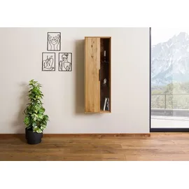 MASSIVMOEBEL24.DE Hängevitrine LINDAU 46 x 38 x 132 cm Beige