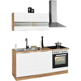 kochstation Küchenzeile KS-Luhe 180 cm weiß