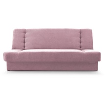 e-meubles Sofa mit Schlaffunktion und Bettkasten, Kippsofa Klappsofa Schlafsofa Clic-Clack Couch für Wohnzimmer Federkern Sofagarnitur Polstersofa - cyprus