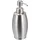 Relaxdays Seifenspender, 350 ml, Silber