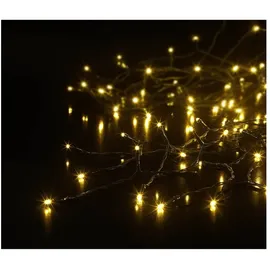 Sygonix Lichterkettennetz LED 2 m Warmweiß