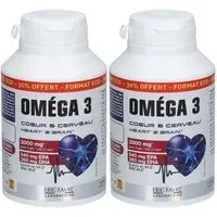 ERIC FAVRE Omega 3 - Cœur et cerveau Capsule(S) 2x120 pc(s)