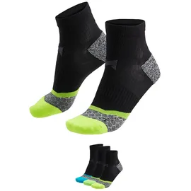 xtreme sockswear Funktionssocken 3-Paar Mehrfarbig 35-38