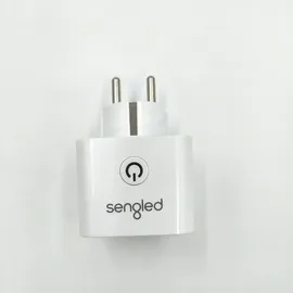 Sengled Smart Plug, für Matter geeignet, funktioniert mit Alexa, sofortige Kopplung, unterstützt bis zu 2300 W, Matter-kompatible Plattform erforderlich, 2,4 GHz, WLAN, 1er-Pack