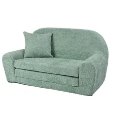 FORTISLINE Kindersofa Fortisline 78 x 45 x 40 cm Textil grün