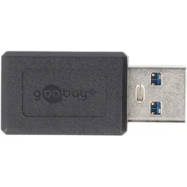 goobay USB-A auf USB-C Adapter Schwarz