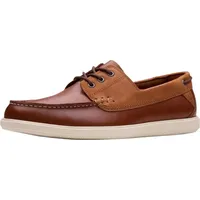 CLARKS Halbschuhe Halbschuhe Leder - Braun - 44