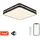 Immax Neo Perfecto 1x48W Quadrat schwarz