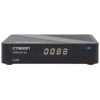 Octagon SX88 SE V2 WL Full HD Sat IP-Receiver (DVB-S2, 2.4GHz WiFi, Kartenleser, USB, HDMI, Schwarz)