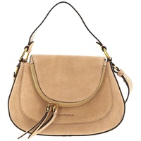 Coccinelle Sole Suede Handbag Toasted