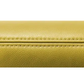 KOINOR Freischwingersessel Jingle Leder 80 x 83 x 95 cm Gelb