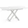 WFL GROUP Axen Weiß Laminat 120-160 x 80 x 38-75 cm