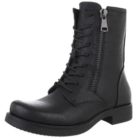 Ital-Design Stiefelette in Schwarz | Gr.: 36