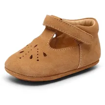 Bisgaard Bloom First Walker Shoe, Tan, 21 EU - 21