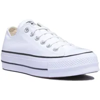 Converse Chuck Taylor All Star Platform Low Top white/black/white 36,5