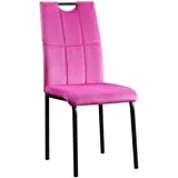Hti-Living Stuhl Denton Velvet Pink