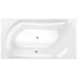 hak Handelsagentur Koch SALSA Rechteckwanne mit Füßen 190x100x47cm, weiß