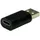 Value USB-A auf USB-C Adapter Schwarz