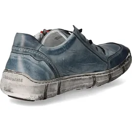 Krisbut Halbschuhe Herren Glattleder BlauGröße:44 - Blau - 44