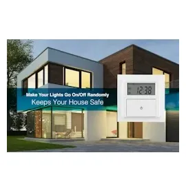 Sygonix Unterputz-Timer digital Wochenprogramm 1800 W Weiß