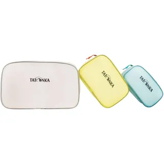 Tatonka SQZY Zip Bag Set Packtaschen 3er-Set (2l / 4l / 8l) - Ultraleichte Packbeutel mit Reißverschluss - ideal zum Sortieren des Reisegepäcks - 2/4 / 8 Liter - PFC/PFAS-frei