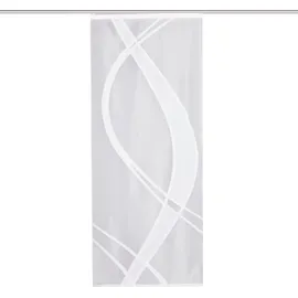 HOME WOHNIDEEN Schiebevorhang ¦ weiß ¦ Maße (cm): B: 57 H: 145