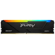 Kingston FURY Beast RGB 16 GB Kit DDR4 CL16 DIMM KF432C16BB2AK2/16