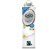 CoCo Coconut Milk - for Drinking Pur 3,8% Fett 1L