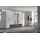 Rauch Kleiderschrank GAMMA 271 x 210 x 54 cm Grau