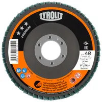 TYROLIT Fächerscheibe Premium 27A für Nichteisenmetalle,