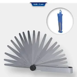 BRILLIANT TOOLS Präzisions-Fühlerlehre, 0,05 - 1 mm