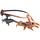 C.A.M.P. Steigeisen Auto/Semi-Auto One Size orange