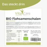 Bio Flohsamenschalen 99% Reinheit - 500g