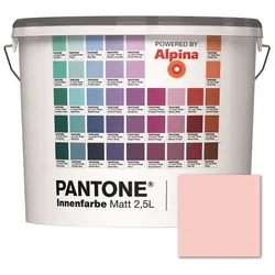 ALPINA Wandfarbe »Pantone«, Wandfarbe »Pantone«, Innenfarbe Ballet Slipper 2,5 Liter matt - rosa