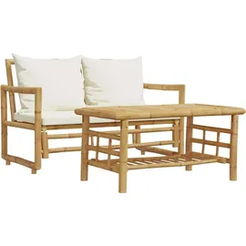 vidaXL Garten-Lounge-Set 2-tlg. braun