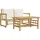 vidaXL Garten-Lounge-Set 2-tlg. braun