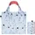 LOQI - Moomin Family Pattern Tasche, mehrfarbig, modern, Mehrfarbig, Zeitgenössisch