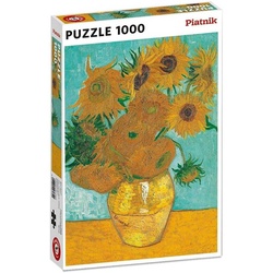 Van Gogh - Vase Mit Sonnenblumen (Puzzle)