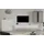 CaliCosy ORÉLIA TV-Lowboard 240 cm Weiß Spanplatte