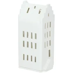 räder Zuhause Lichthaus Porzellan 20 cm Giebeldach