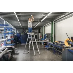 Munk Sicherheits-Stufen-Stehleiter 2x8 Stufen