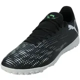 Puma Future 8 Play TT Fussballschuh, Black Silver-Fluo Green, 43 EU