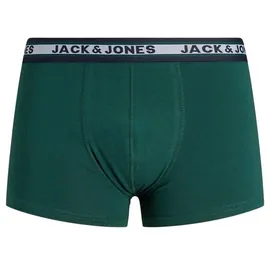 JACK & JONES Solid Trunks grey/dark grey melange XXL 10er Pack